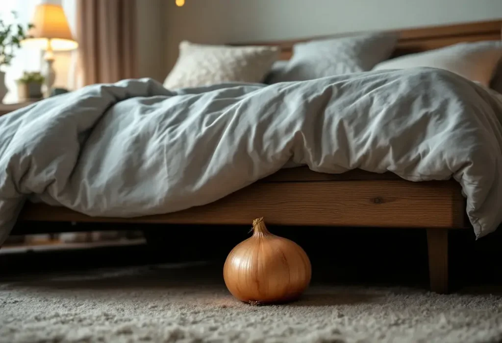 Oignon sous le lit : une solution contre le rhume ?