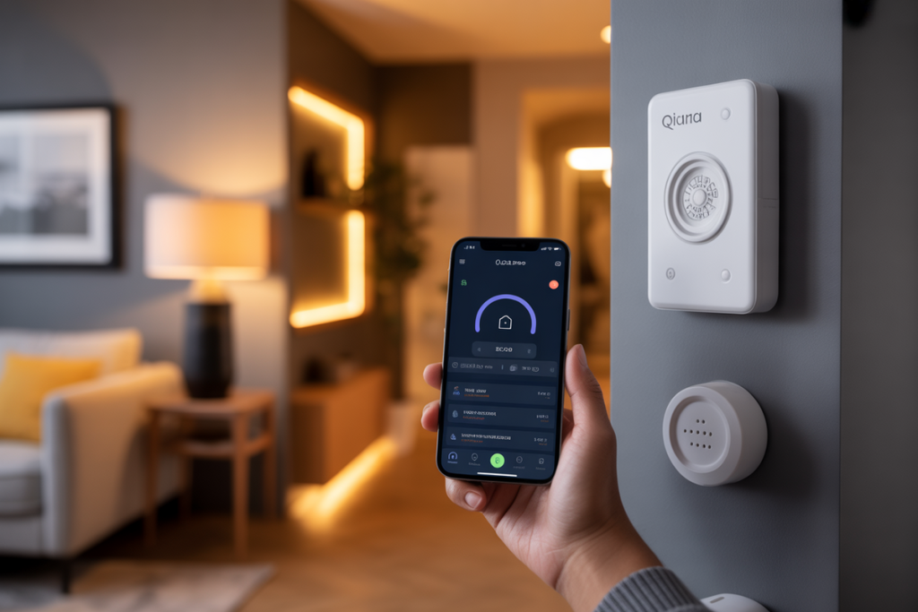 Découvrez l'alarme maison Qiara pour votre sécurité
